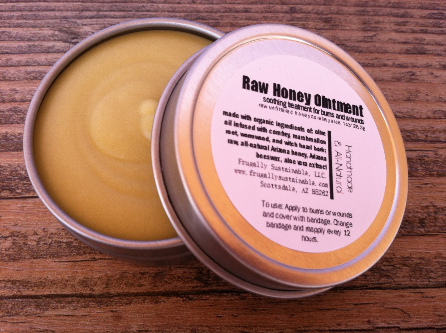 Raw Honey Ointment