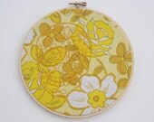Embroidery Hoop Art - sugar skull - 6 inch