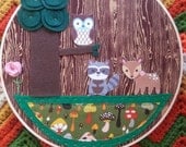 Woodland Friends 10" Hoop