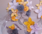 Paper flower  CUSTOM, MADE to ORDER- Wedding Sets