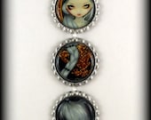 Jasmine Becket-Griffith  " Rapunzel in Rococo "  necklace