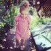 Red Skinny Stripe Chevron Dress // Toddler Dress // 6 months - 10 years