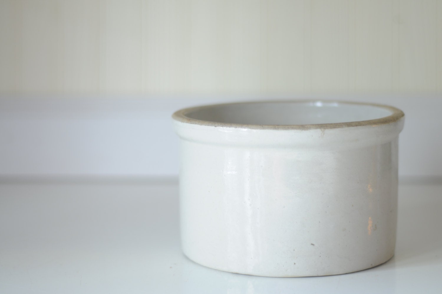 Vintage Stoneware Crock Vintage Butter Crock Stoneware Crock Stoneware Bowl