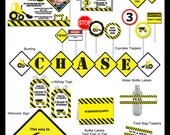 Personalised Construction Zone Birthday Party Printable Package - You Print Il_170x135