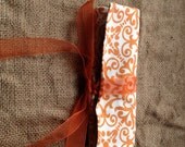 Safety Orange and Camo Jewelry Wallet Organizer