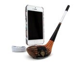 Vintage Wooden Golf Club iPhone 5 Dock
