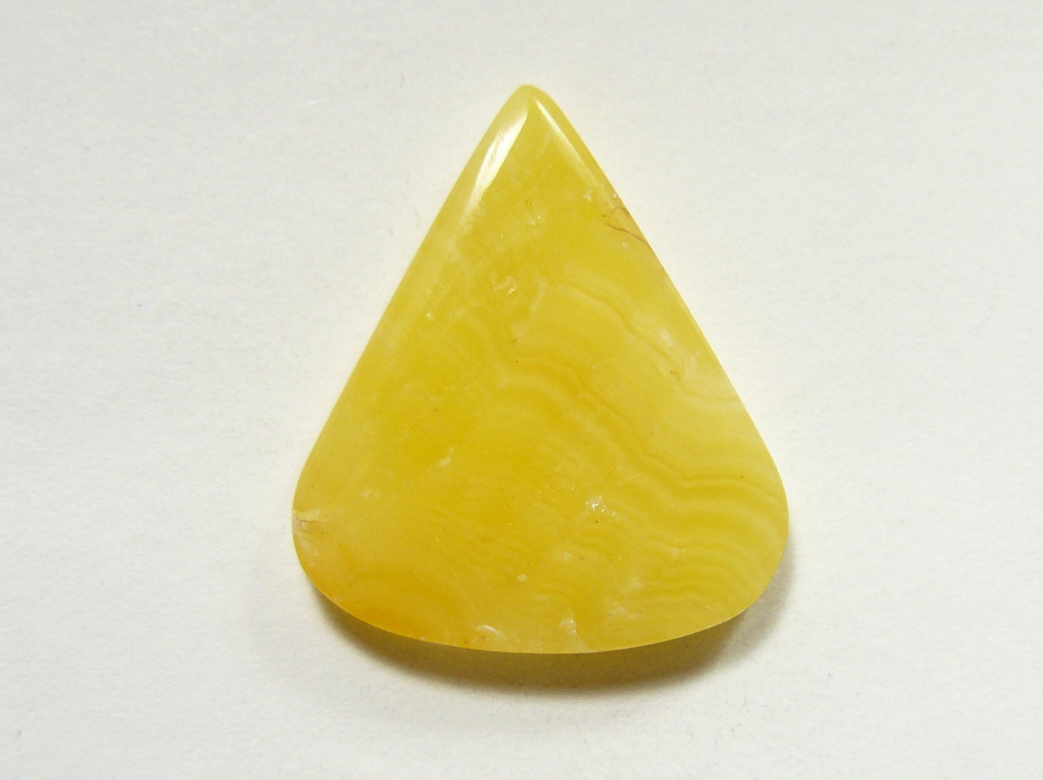 Reserved for Lola, Napa County Yellow Opal Cabochon  -  Very Very Rare. Fluoreses to a bright yellow
