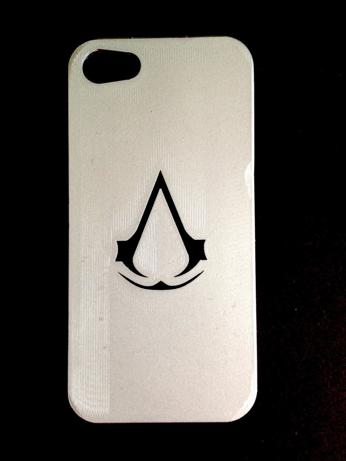 Assassins Creed Silver Iphone 4S 5 Case