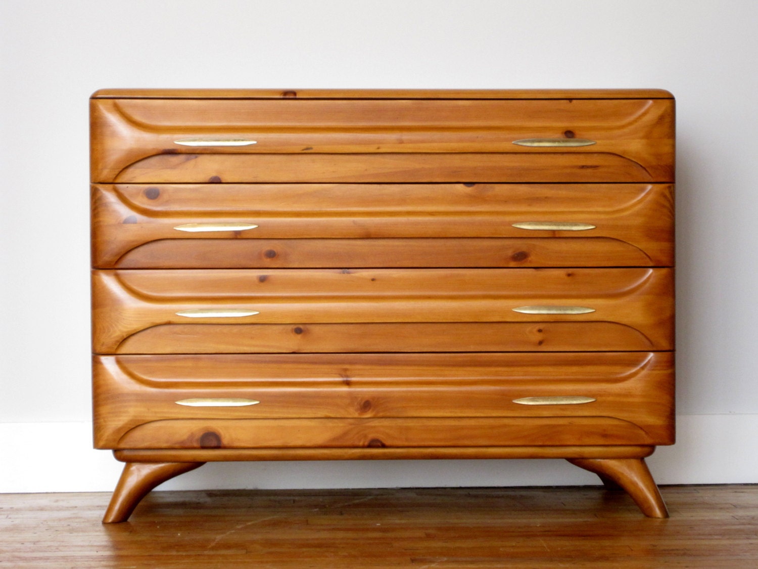 Small Chest - Sculptured Pine by Franklin Shockey