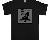 I Am The One Who Knocks Men's Black T Shirt Sizes S, M, L, XL, 2XL & 3XL