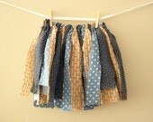 americana scrappy skirt // girls size 5/6 // primitive country tutu // stars and stripes