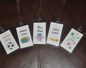 Customized Laminated Bag Tags