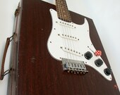 Bo Didley Slammer Guitar Acoustic/ Electric Handmade