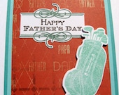 Happy Father's Day Golf Themed Card