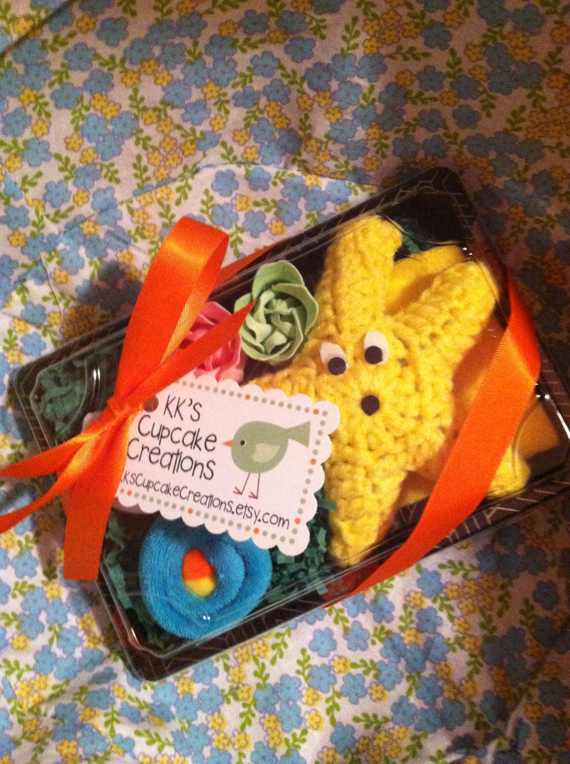 Free Shipping Sushi Baby Boy Gift Set -Gender Neutral Baby -Sushi Set -Baby Washcloths