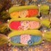 Peapod  Set of 3  Baby Shower Favor Baby Washcloth  Unique Gifts baby