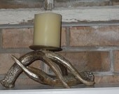 Antler / Home Decor / Faux Taxidermy / Gold  / Housewares / Deer Antler SALE 30% OFF