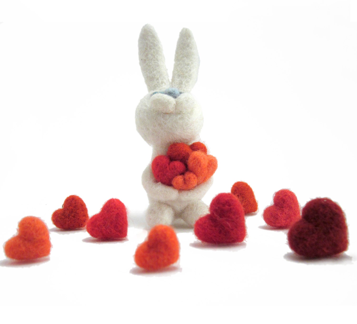 Easter- felt bunny- mothers day-   needle felted rabbit  -  felted bunny-