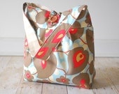 Design Your Own- Reversible 'Layla' Diaper Bag or Handbag- You Choose the Fabric