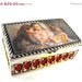 Jewelry Casket Renoir Silken Print Pillow Top Trinket Box