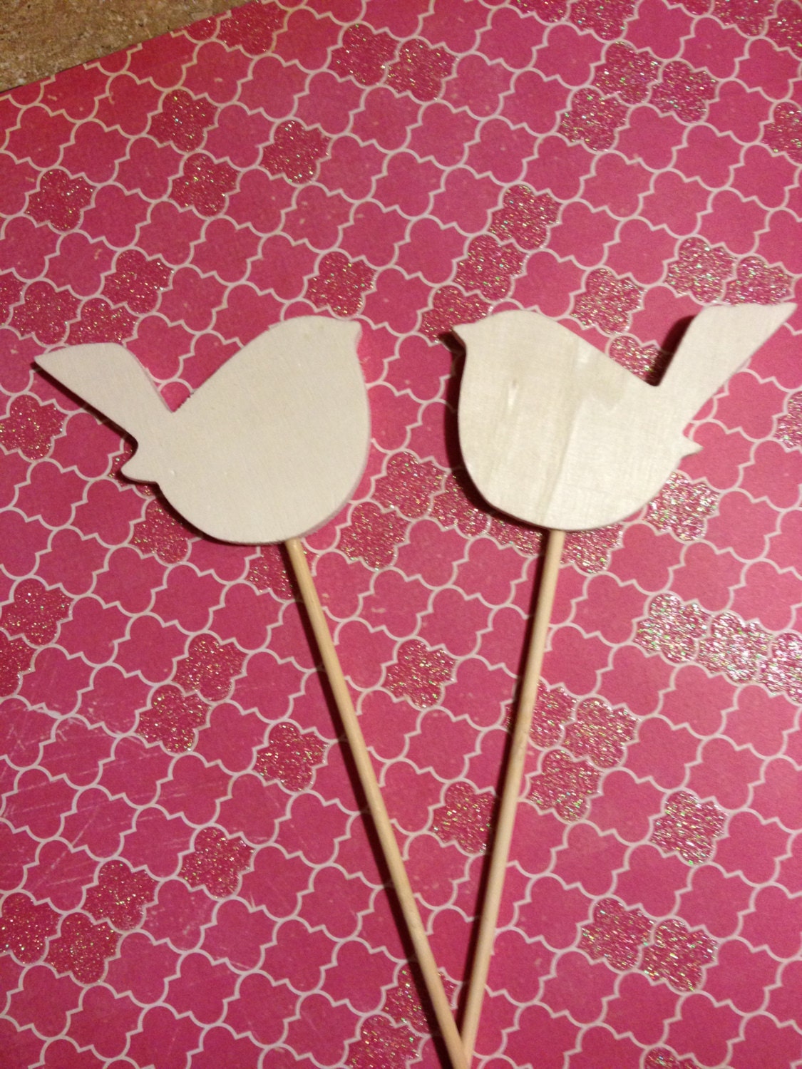 Love bird cake toppers 