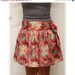 ON SALE Tribal Mini Skirt, Glamour fashion look with sash belt