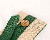 iPhone 4 and iPhone 5 Cover in Emerald Green. iPhone sleeve. iPhone soft case. Simple Geometric. Eco-Friendly