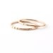 NEW Gold Tribal Stacking Ring Set / (2) thin 14k gold-fill bands / carved line design / skinny layering rings / minimalist metalwork