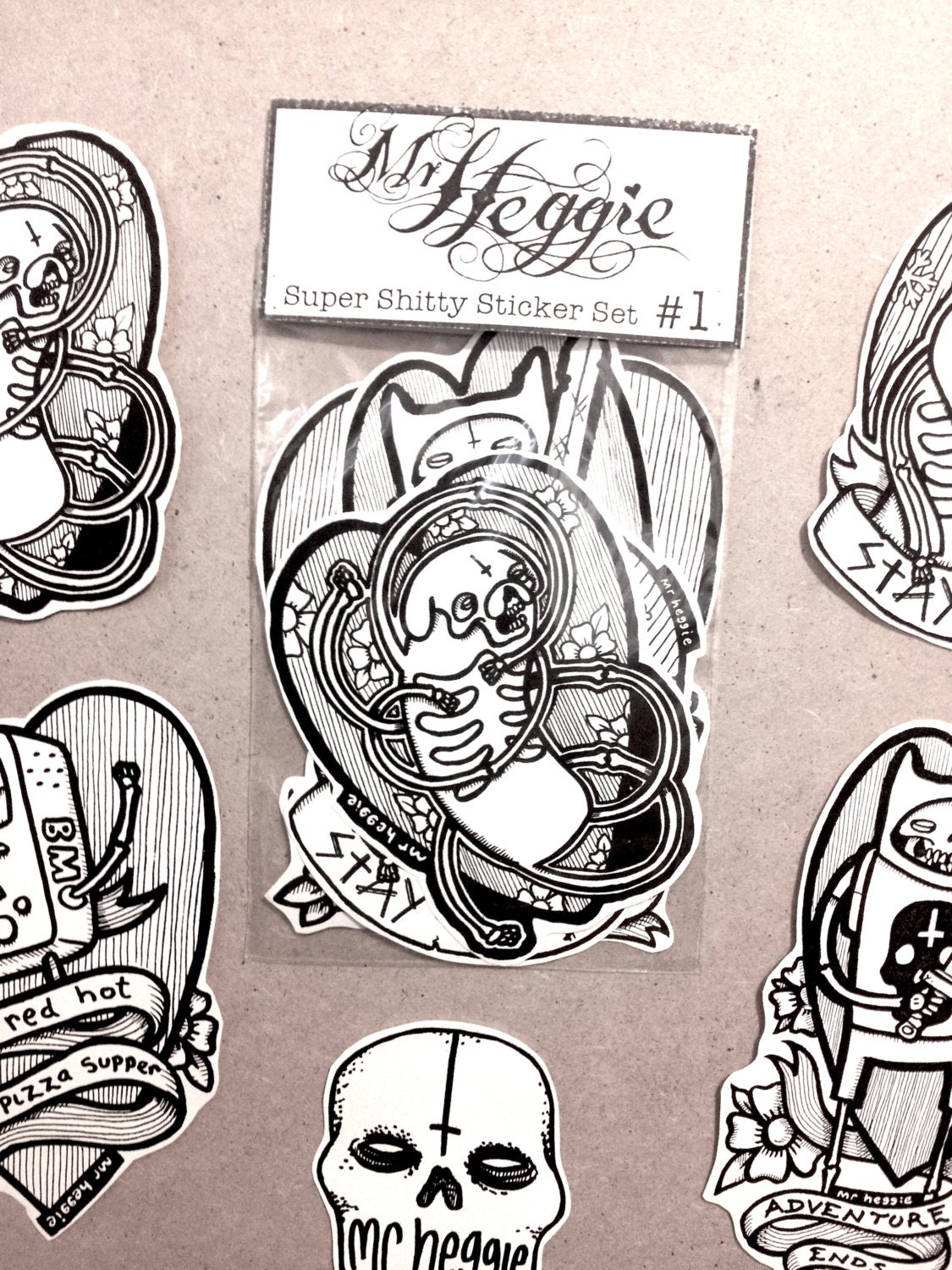 Adventure Time Graffiti Sticker Pack 1