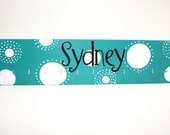 Polka Dot Personalized Medal Holder (Large)