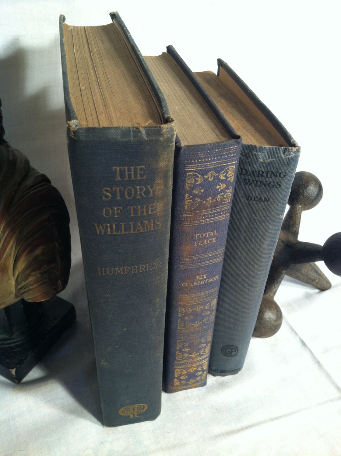Vintage/Antique Book Bundle Shades of Blue