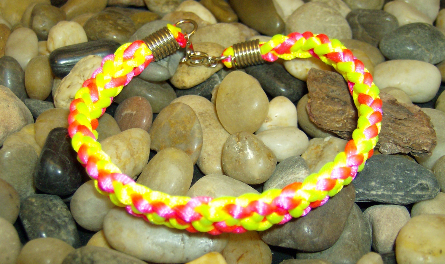 Kumihimo  "Square" Satin Bracelet
