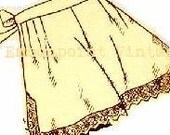 Plus Size (or any size) 1934 Vintage Underwear Lingerie Sewing Pattern Knickers - PDF - Pattern No 4 Mercedes