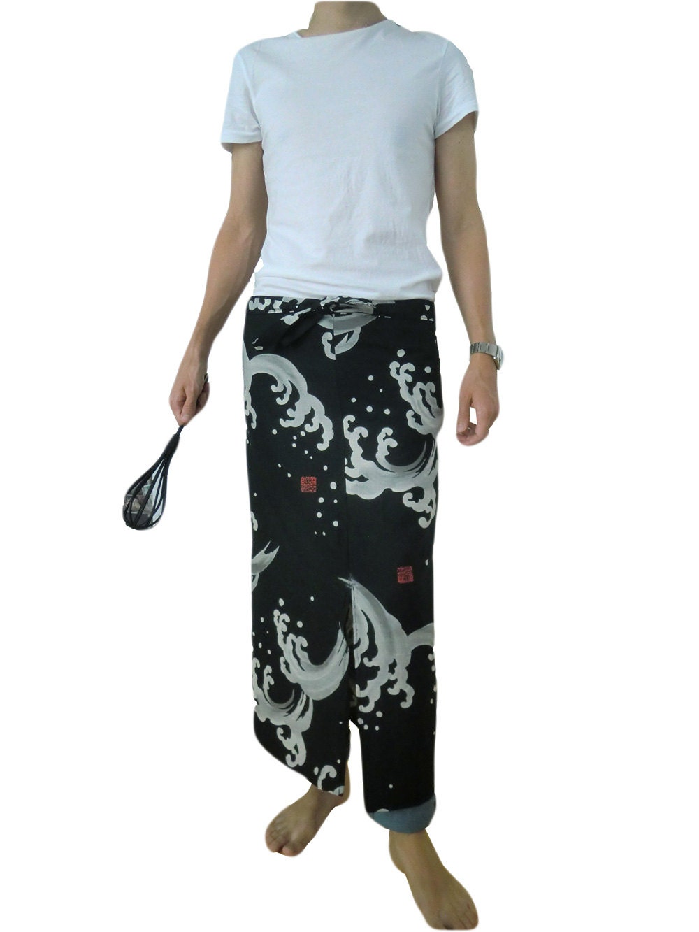 Japanese cafe style apron