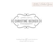 Pre-designed / Pre-made custom logo - Retro Lovely photography or boutique logo design