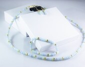 3 Piece Jewelry Set in Pastel Green and Blue