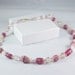Beaded Necklace in Pink