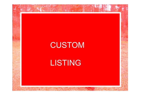 CUSTOM LISTING For TORRI