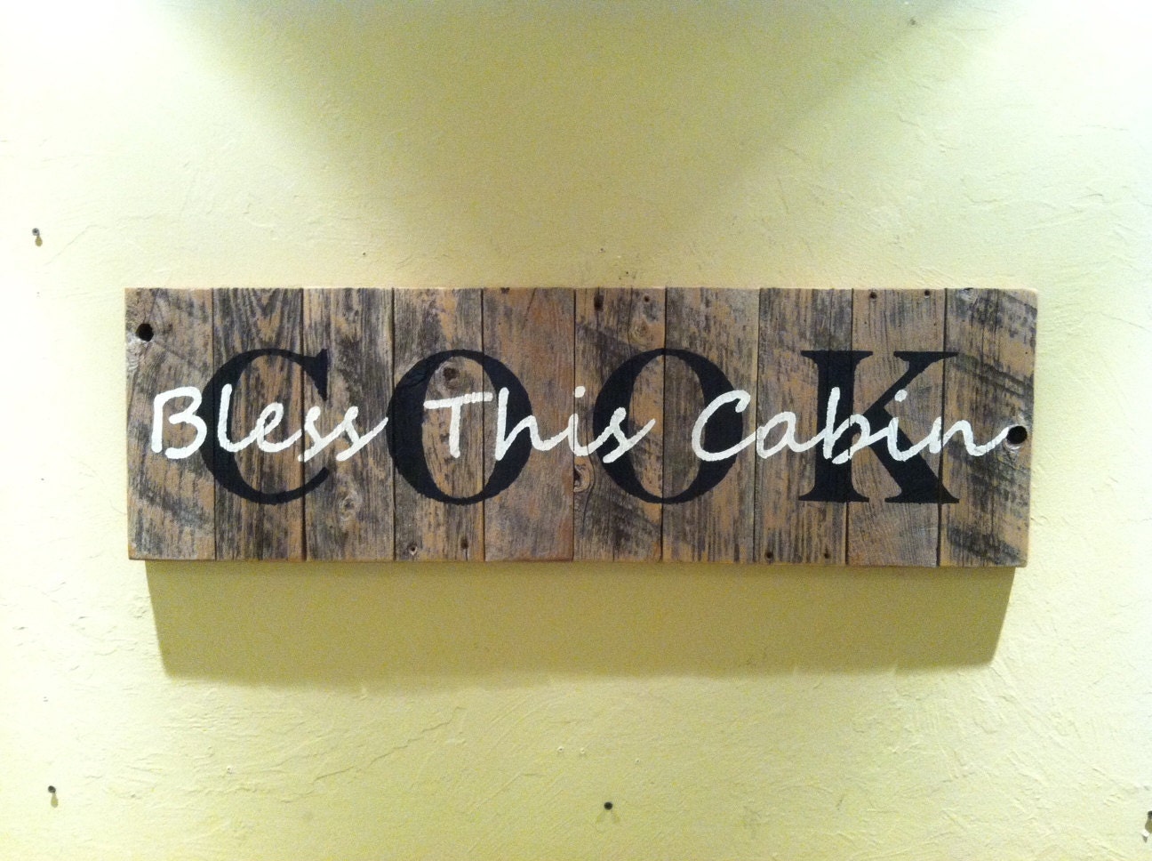Personalized LARGE Family Name Sign