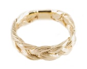 Magnitude Plait - ring (golden blond)