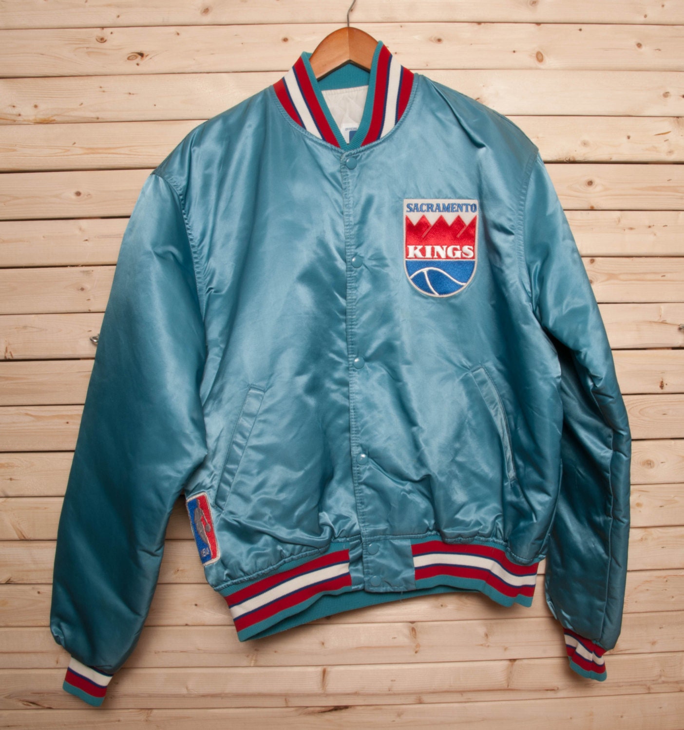 Sacramento Kings 1980's Starter Brand Basketball Jacket XL