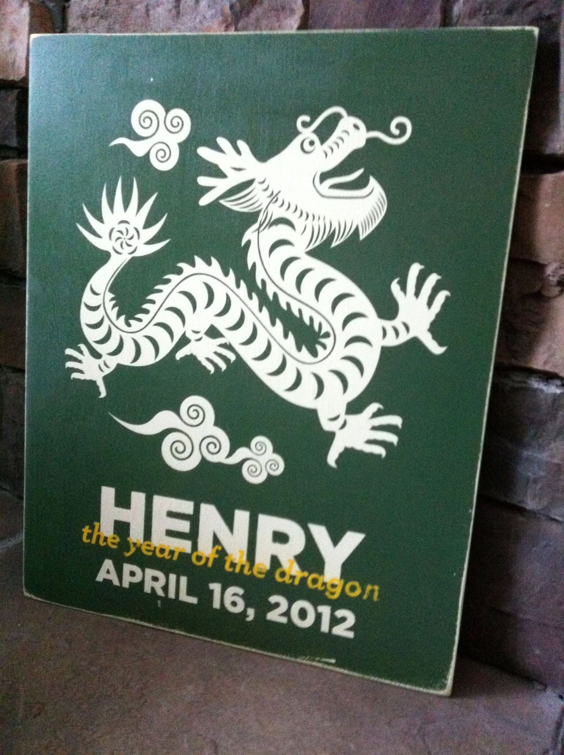 16x20 HAND PAINTED chinese zodiac signs