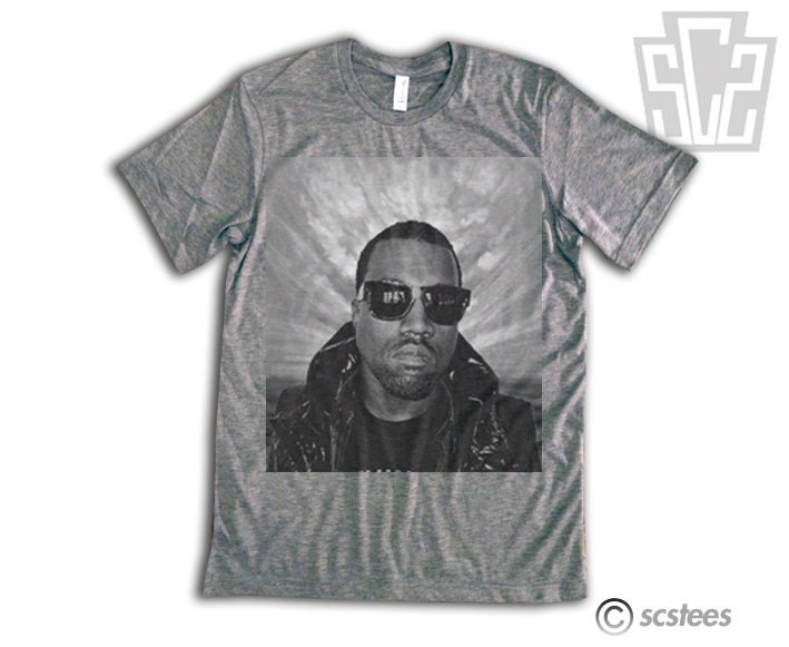 Kanye West Shirt - Triblend Gray - Limited Print Yeezy Jay Z Drake Lil Wayne Hip Hop Top Clothing Item: 001