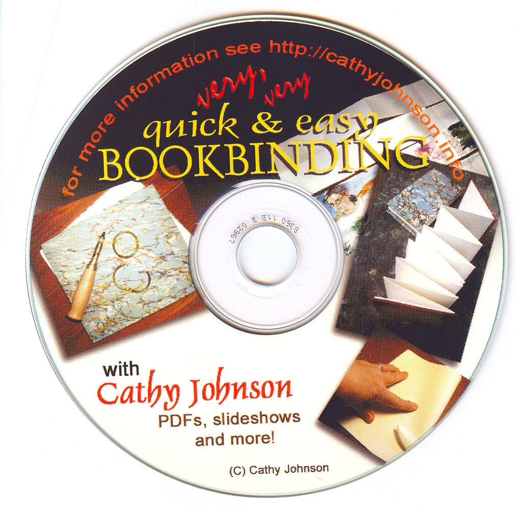 Cathy Johnson's Quick & Easy No-Sew Bookbinding CD
