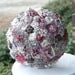 Deposit on Pink Cherry Wedding Broach Bouquet - Made to order bridal bouquet - Wedding Bouquet