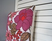 Throw pillows decorative cushions retro fabric felted home cottage house decor set of 2