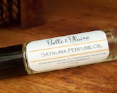 Vegan- Satsuma Perfume Oil- Orange, Lime, Mango, Peach, Mandarin, Jasmine, Orange Flowers- Roll On Perfume