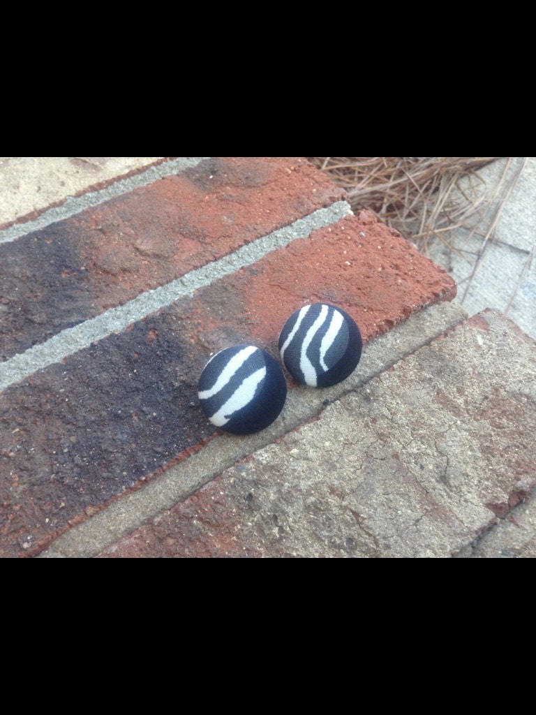 Exclusive Zebra Studs do not purchase here see description for purchase link