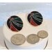 Southwestern Abstract Rockabilly Oval Clip on Earrings -  E1266a-080712000