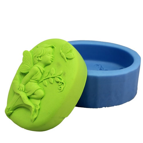 R0718 new DIY Silicone Baby Angel Soap Mold Love handmade Soap Mould